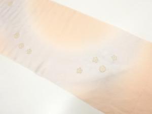 大特価品　未使用品　正絹　丹後ちりめん　金糸　帯揚げ